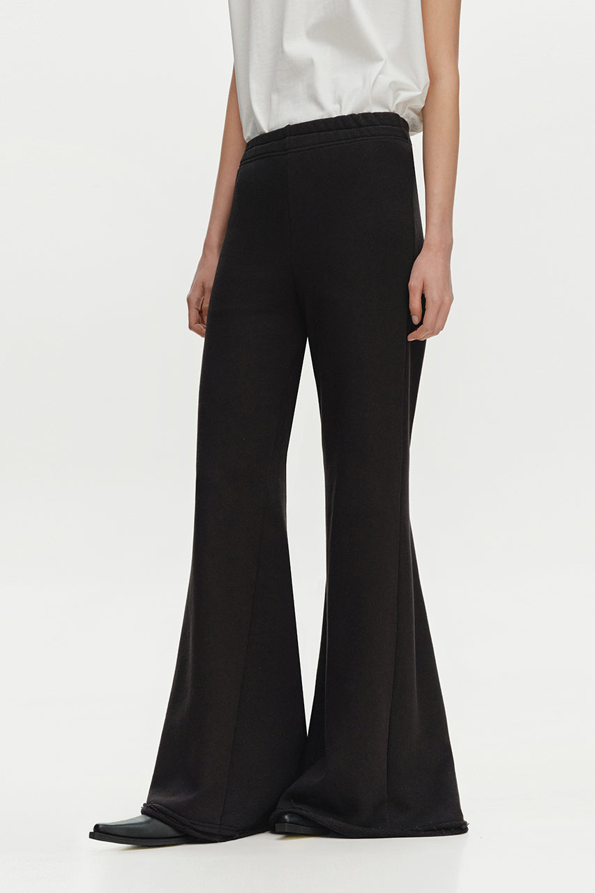 Black Wide-Leg Trousers