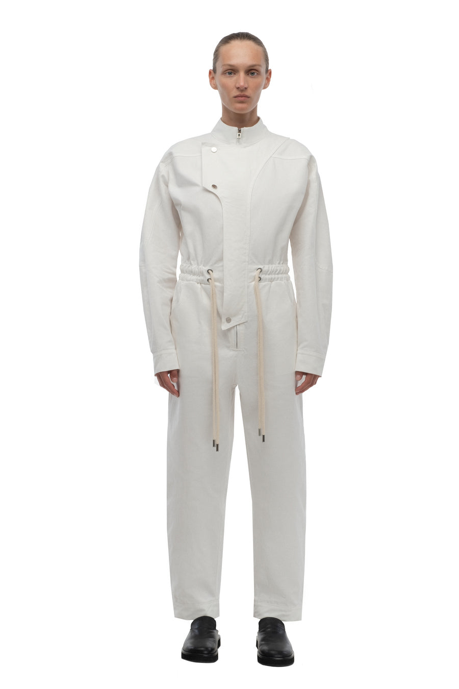 White Bauhaus Jumpsuit