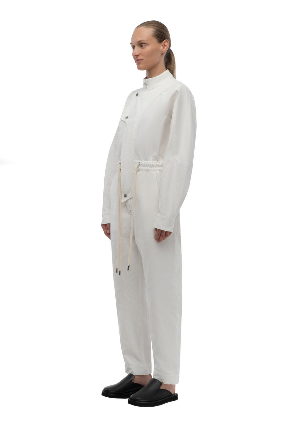 White Bauhaus Jumpsuit